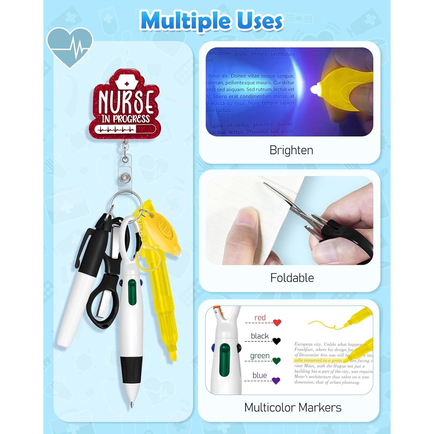 Conjunto de bolígrafos para enfermeras Plifal - 5 piezas