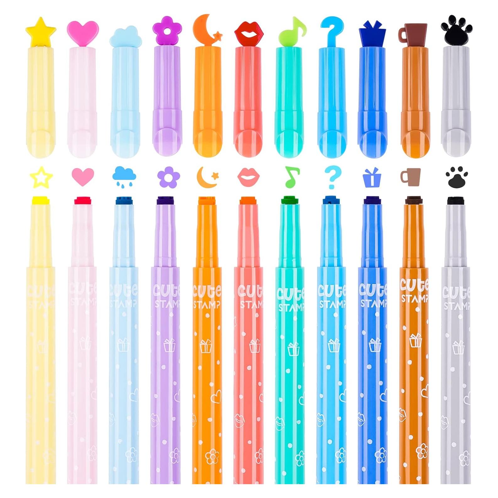 Marcadores de Sello NiArt 11 Colores Caramelo para Manualidades