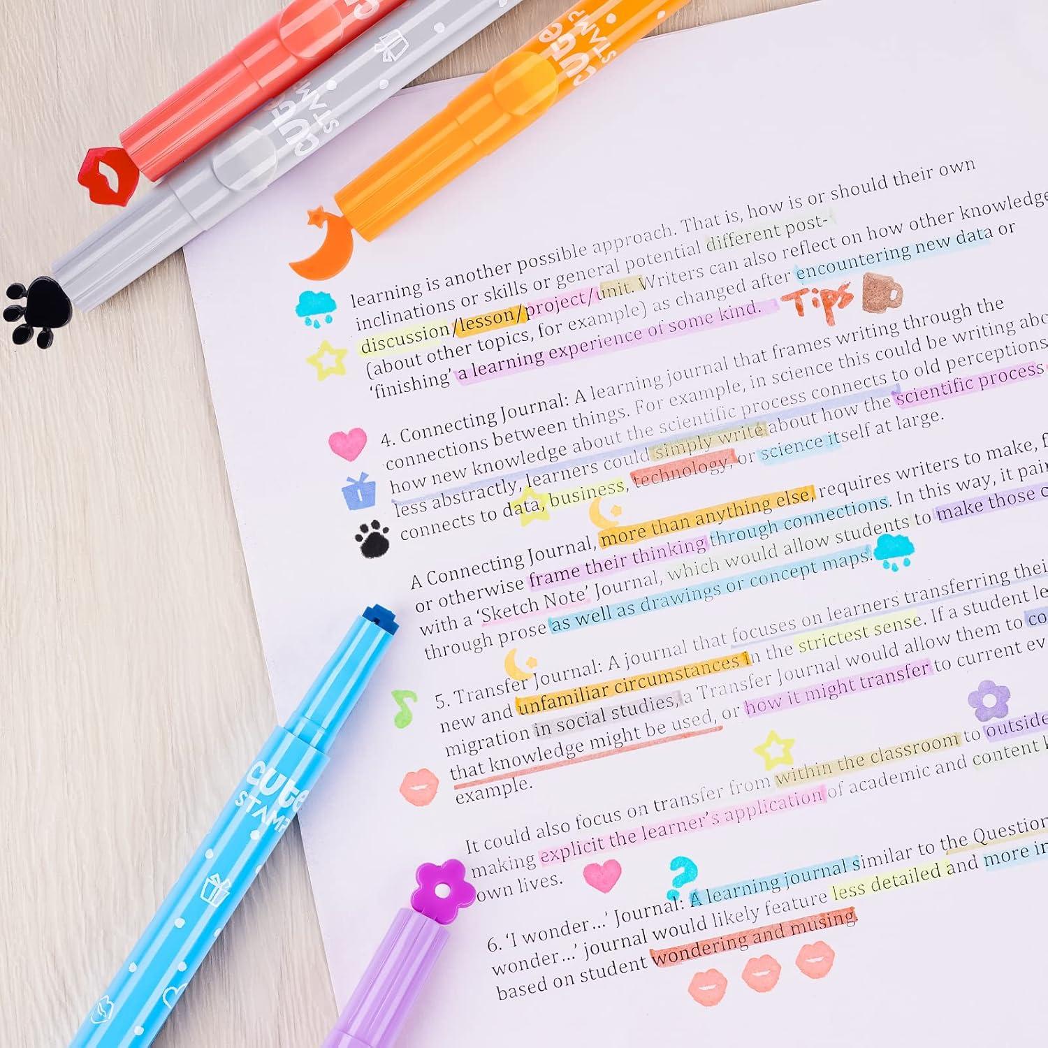 Marcadores de Sello NiArt 11 Colores Caramelo para Manualidades