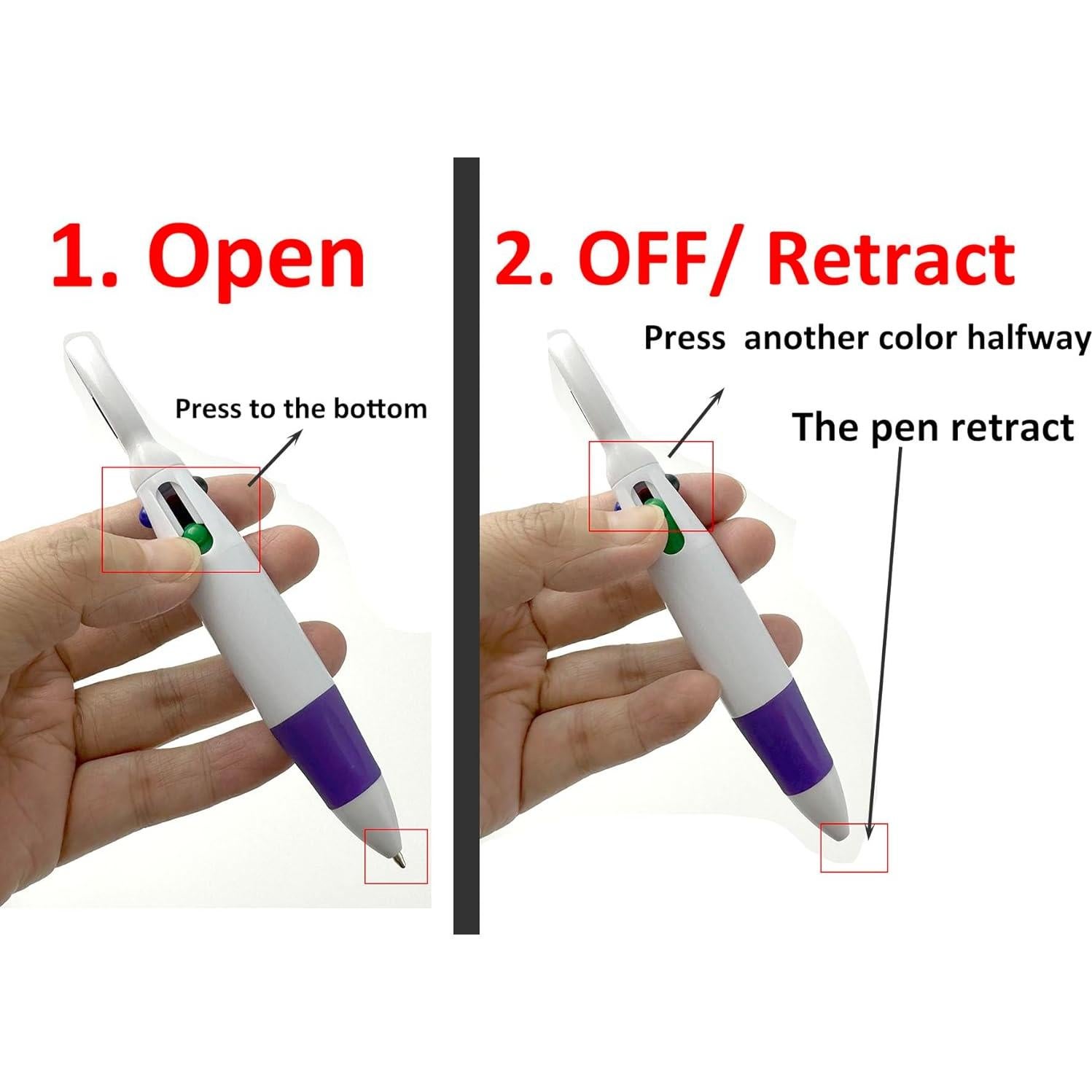 Conjunto de bolígrafos mini YYaaloa para enfermeras - 2 resaltadores y 2 llaveros