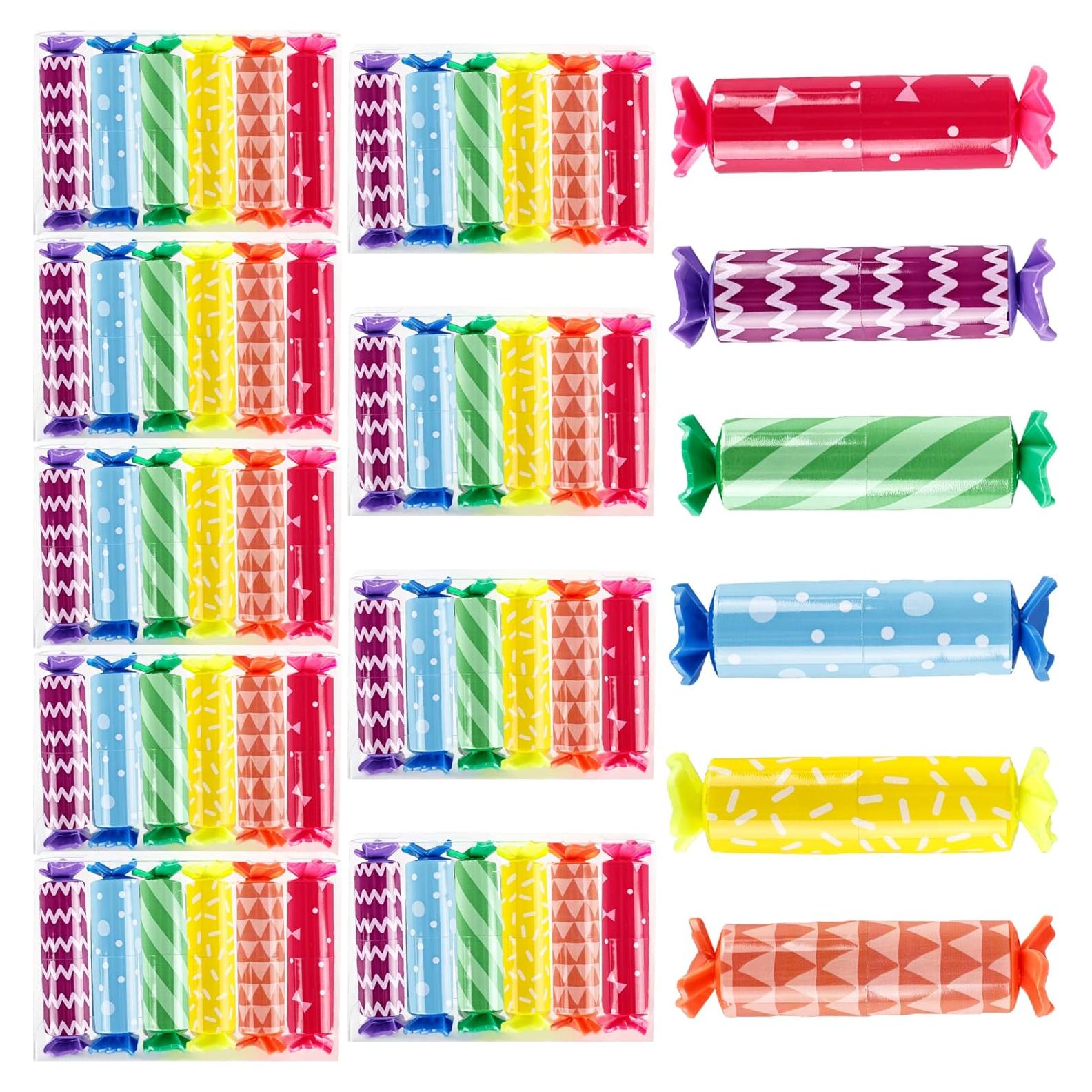 Paquete de 60 Mini Resaltadores Norcoin Multicolor Punta Chisel