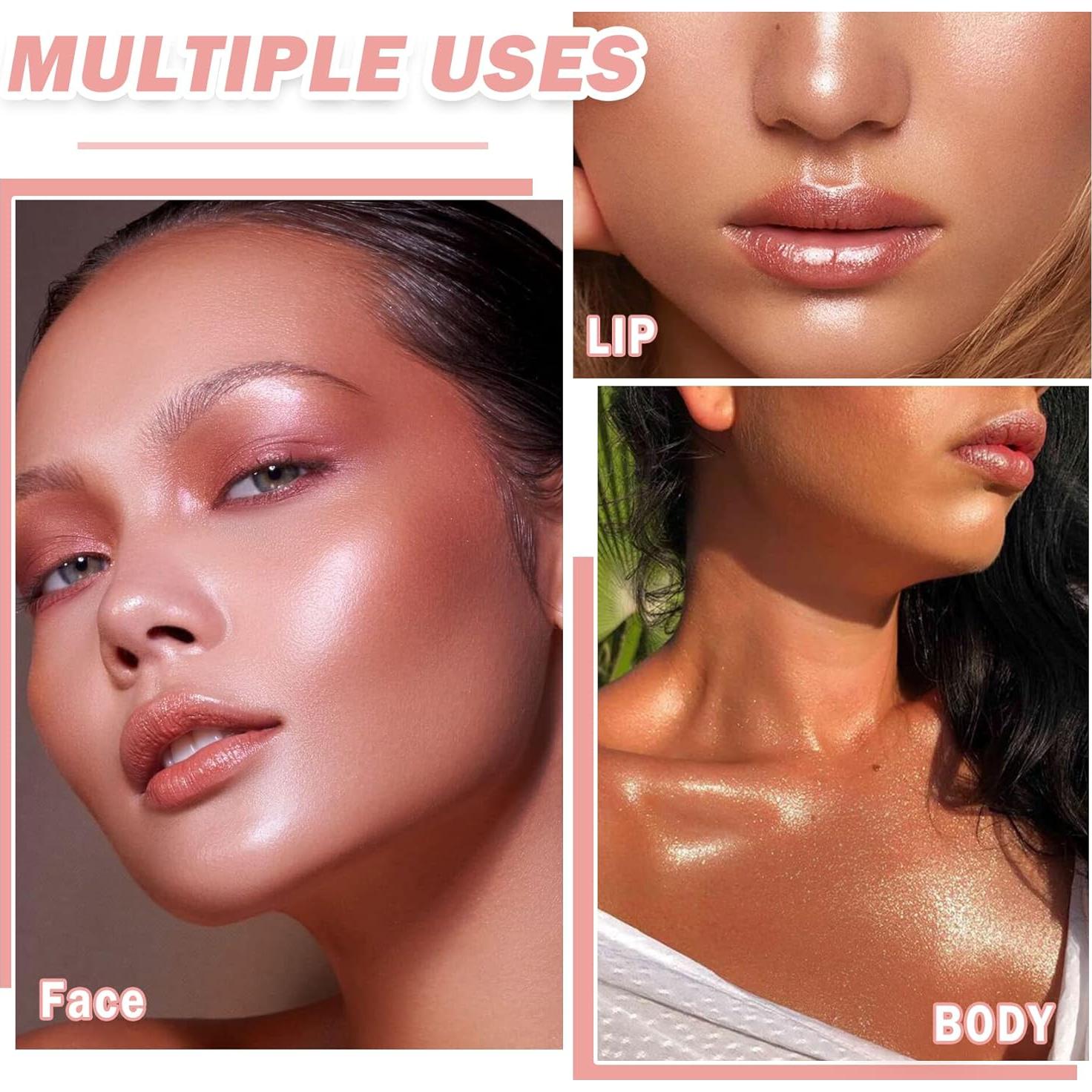 Paleta de Maquillaje Iluminador XINGXYUEL 28g - 01 Blanco Perla