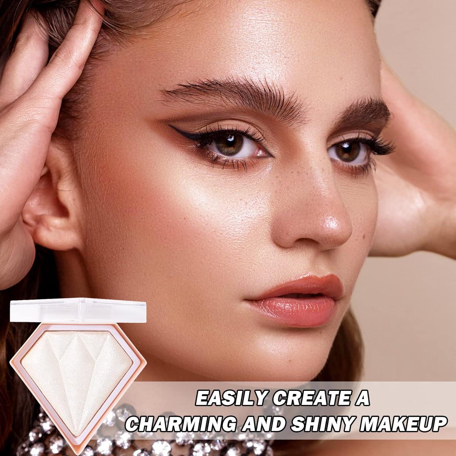 Paleta de Maquillaje Iluminador XINGXYUEL 28g - 01 Blanco Perla