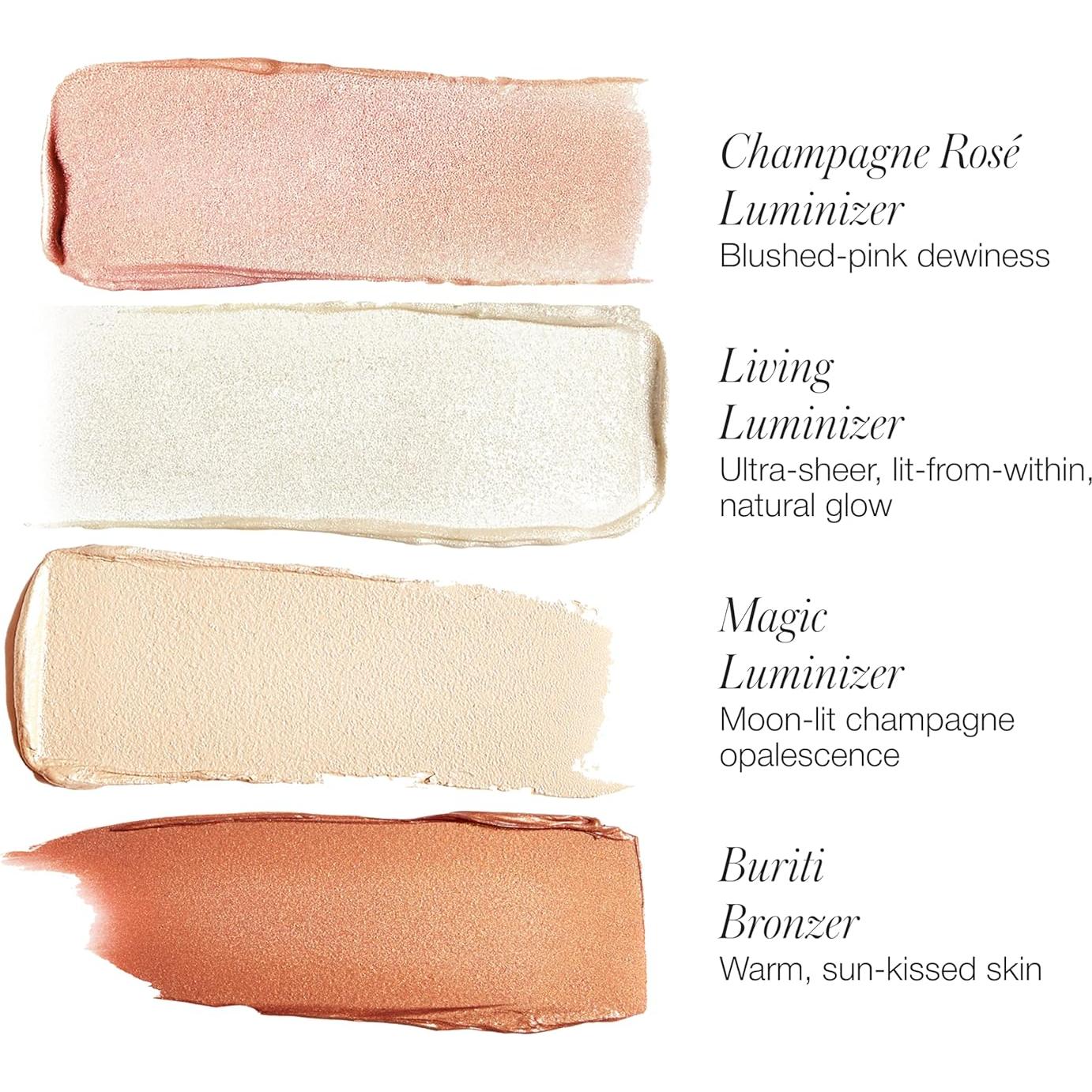 Paleta de Maquillaje RMS Beauty Glow Quad Mini - Iluminador y Rubor