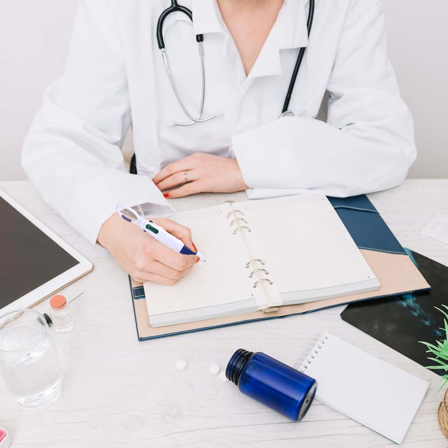 Set de 36 Bolígrafos y Resaltadores Dimeho para Enfermería