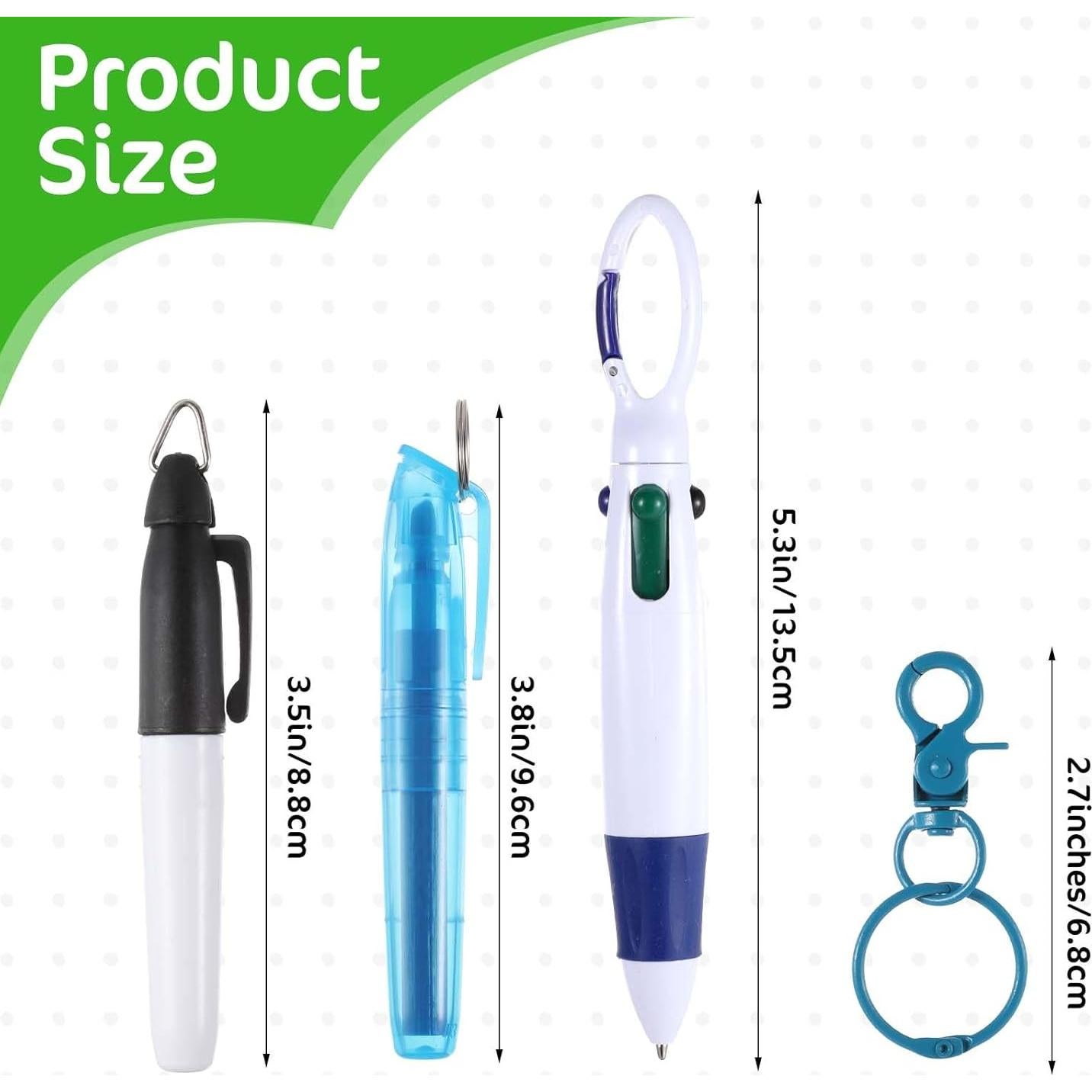 Set de 36 Bolígrafos y Resaltadores Dimeho para Enfermería