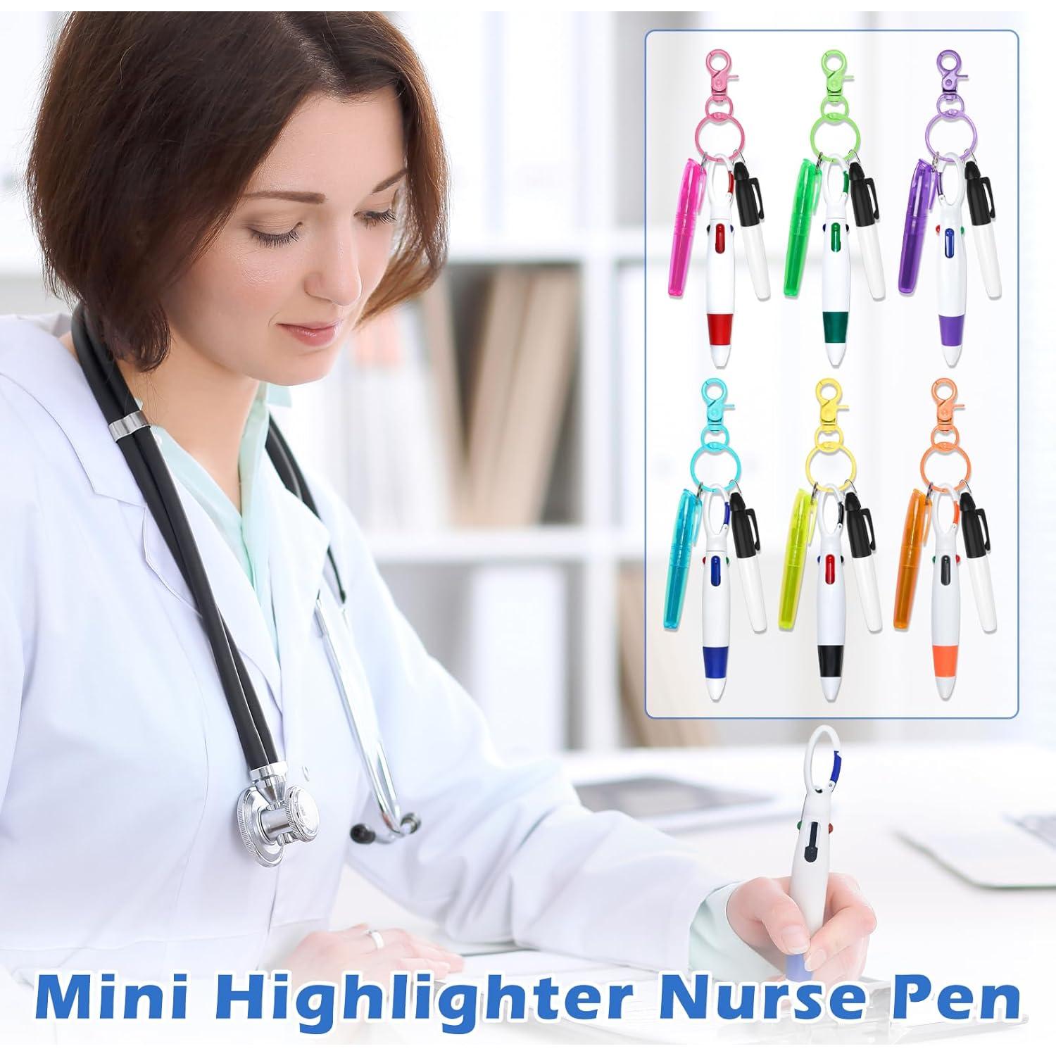 Juego de 6 bolígrafos mini para enfermeras GANZHOUYILAN