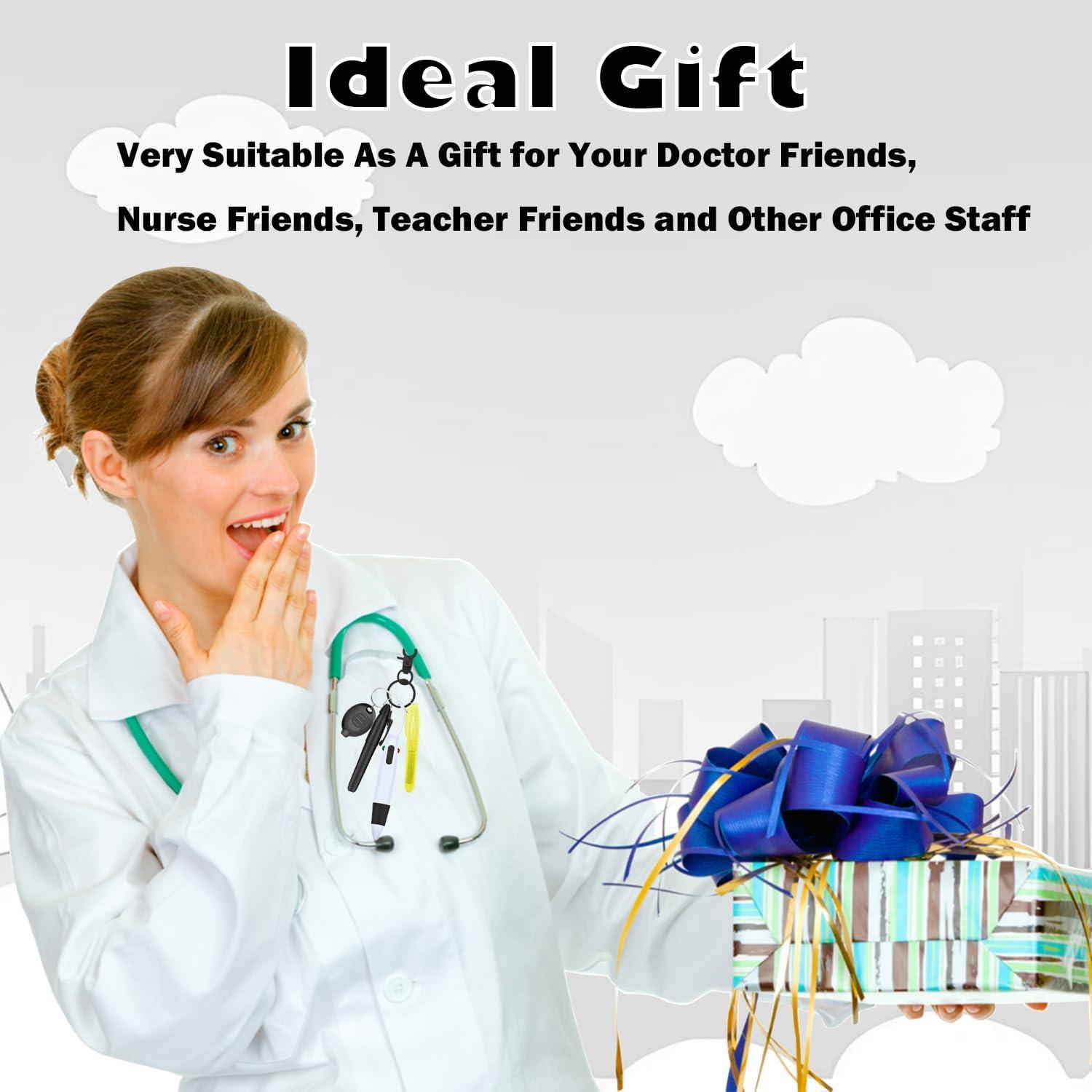 Juego de bolígrafos para enfermeras Daemson con linterna LED