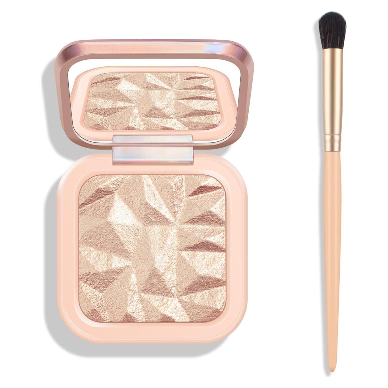 Paleta de Iluminador Facial KYDA - Brillo del Sol, 1 Cuenta