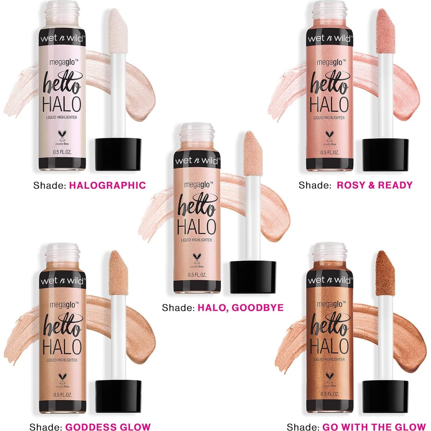 Iluminador Líquido Wet n Wild MegaGlo Halográfico 14.17g