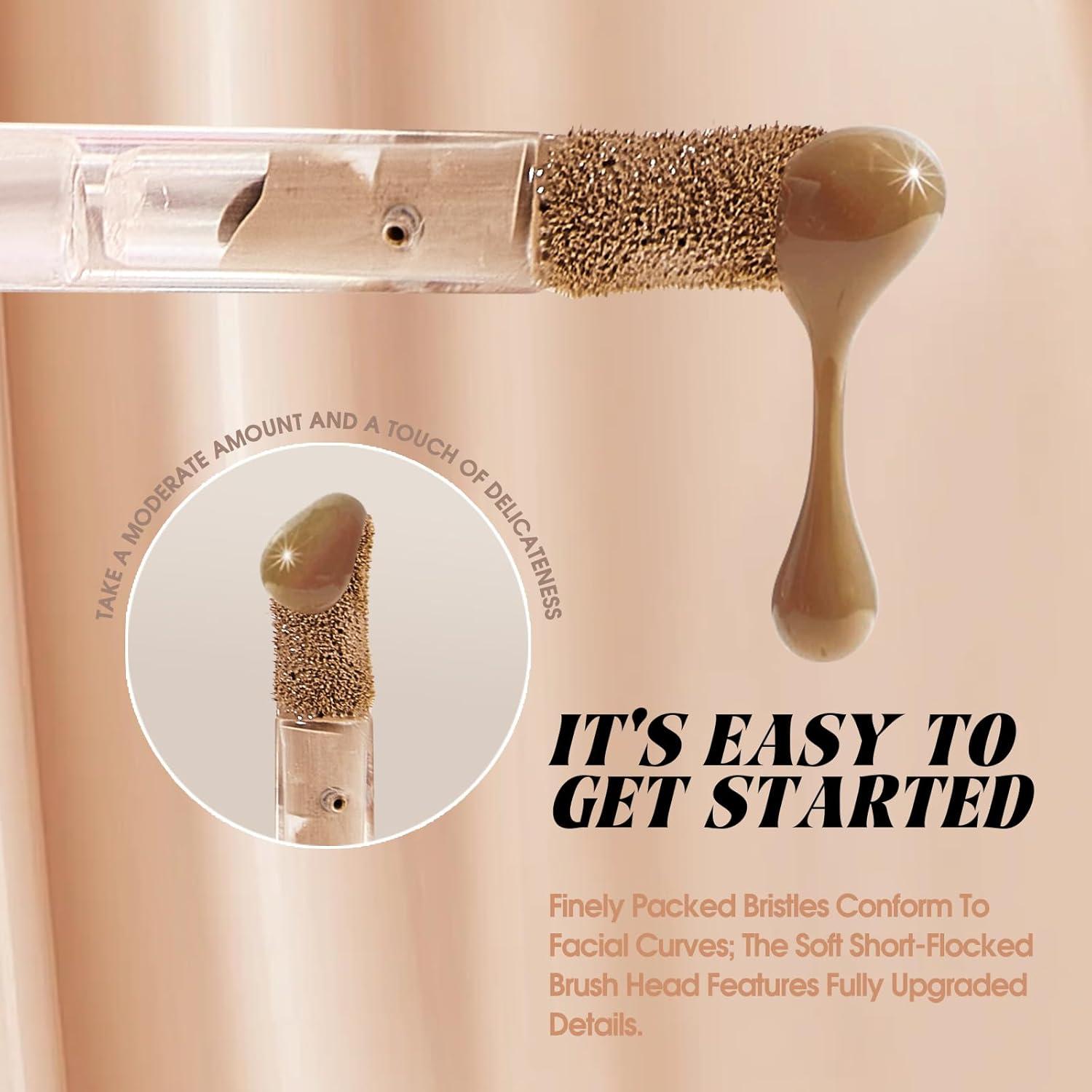 Set de Maquillaje 3 Piezas Newvenper: Contorno, Rubor e Iluminador