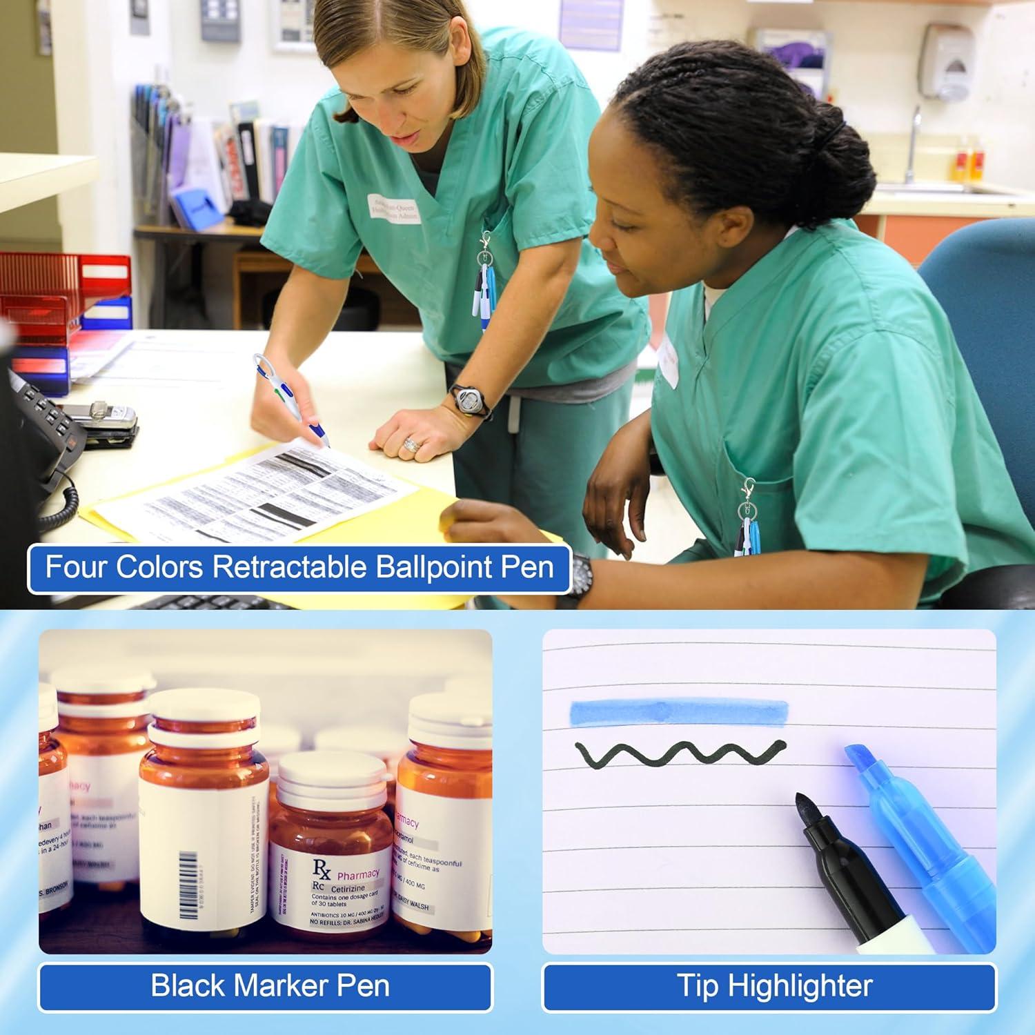 Kit de Herramientas para Enfermeras Enhon 6 Piezas Azul