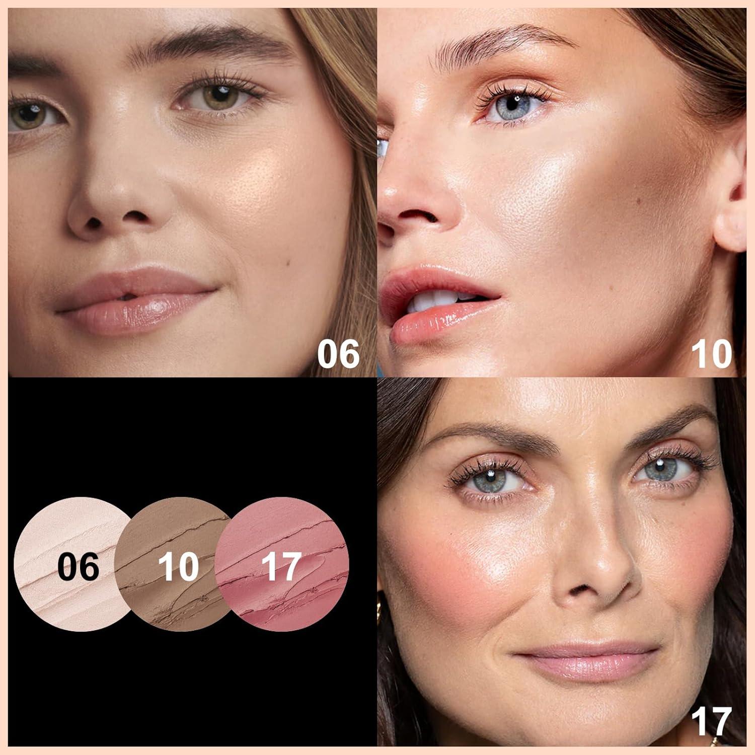 Kit de Contorno en Crema FOCALLURE 3 Pcs LUZ-MEDIO