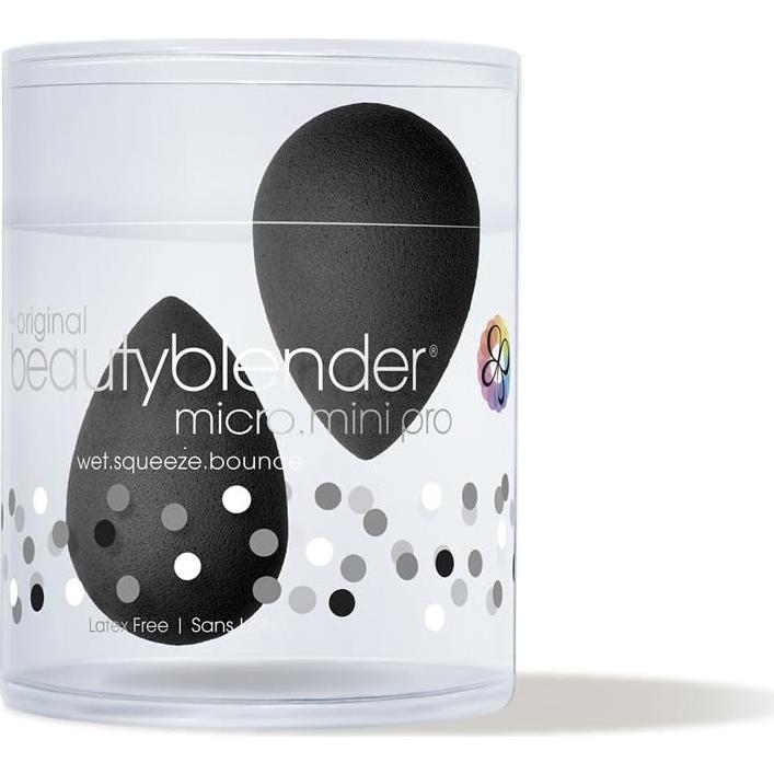 Esponjas de Maquillaje Micro Mini Pro Beautyblender Negro - 2 Unidades