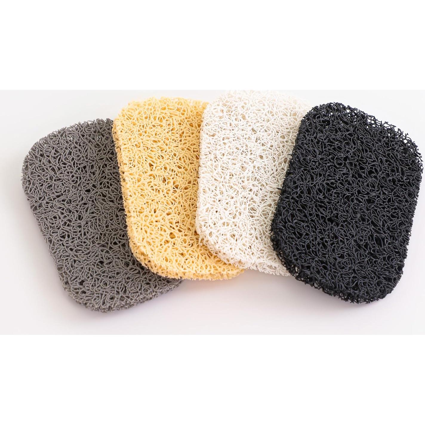 Soporte para Jabón Snowkingdom Pack de 4 Variados Antideslizante