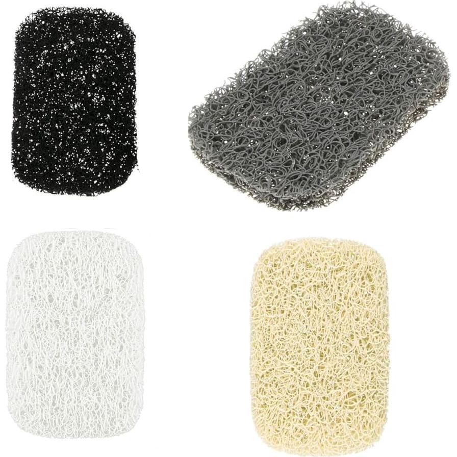 Soporte para Jabón Snowkingdom Pack de 4 Variados Antideslizante