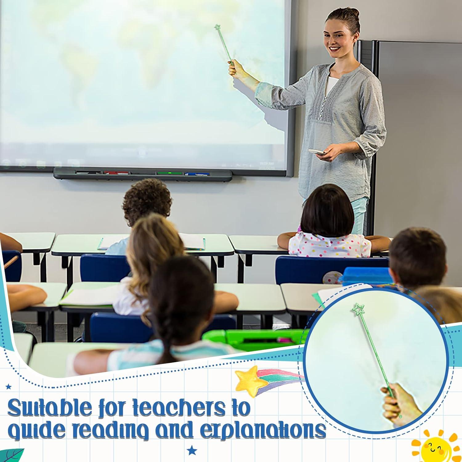 20 Pcs Punteros de Dedo Plástico Capoda para Lectura Infantil