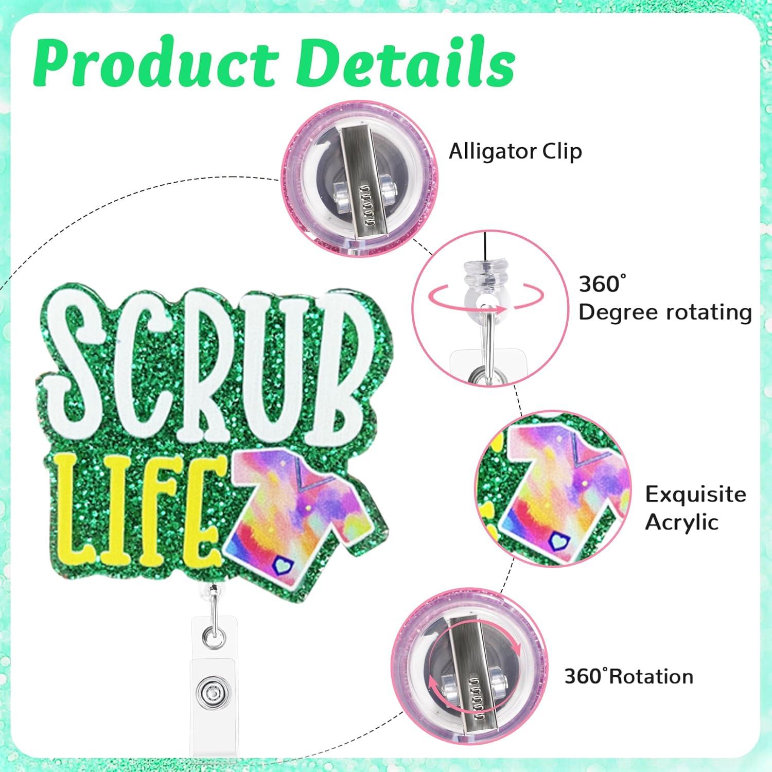 Juego de Insignia Retráctil y Bolígrafos Hotlea Verde