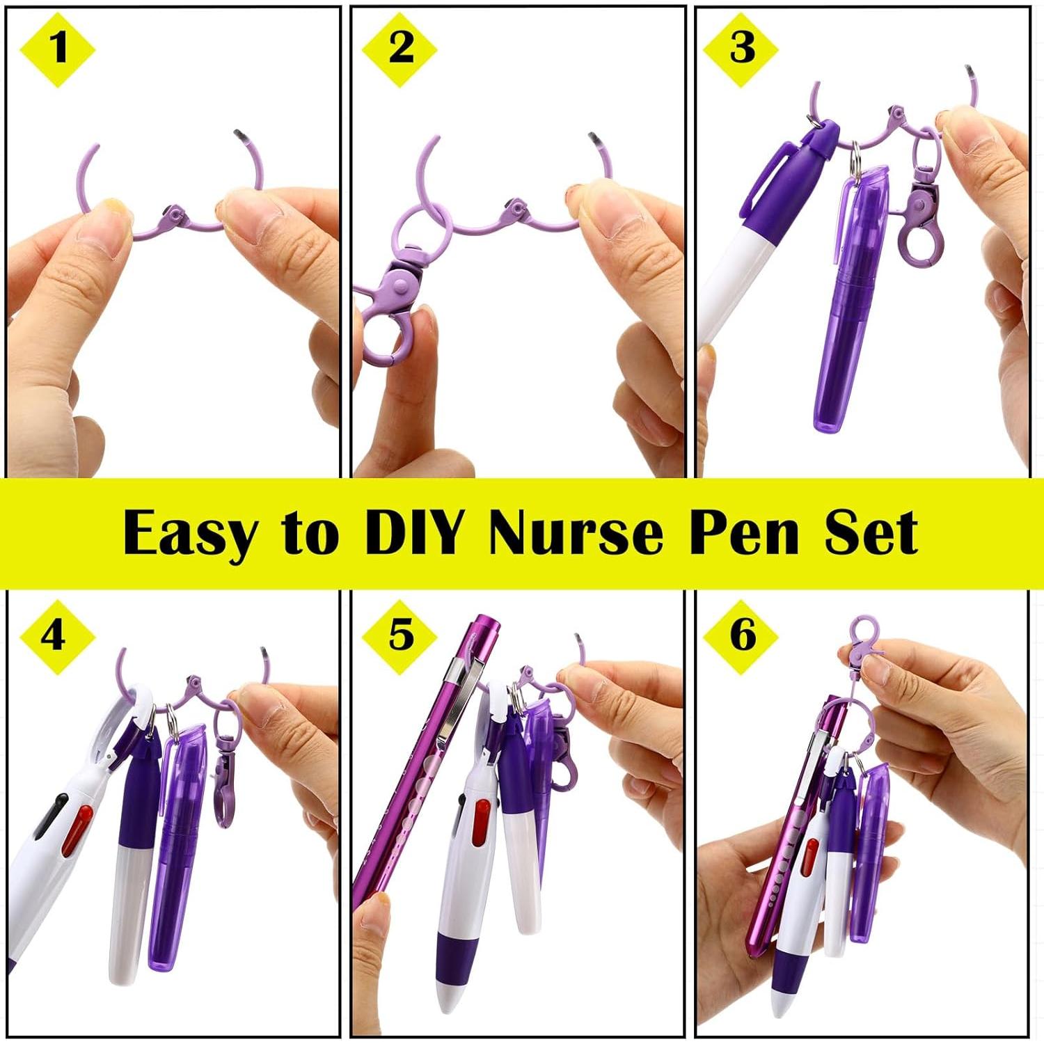 Kit de Accesorios para Enfermeras Geiserailie 18 Piezas