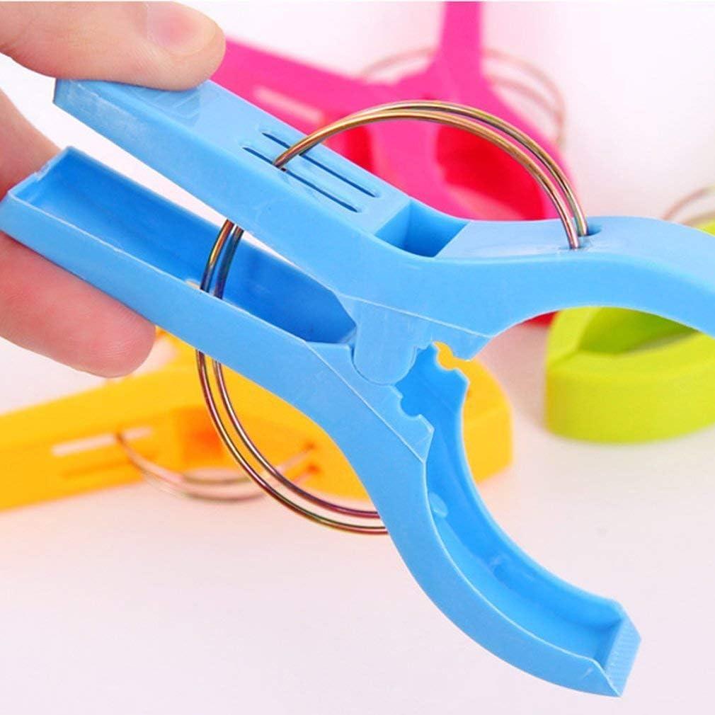 Pinzas de Toalla de Playa Danmu - Multicolor 8 Piezas