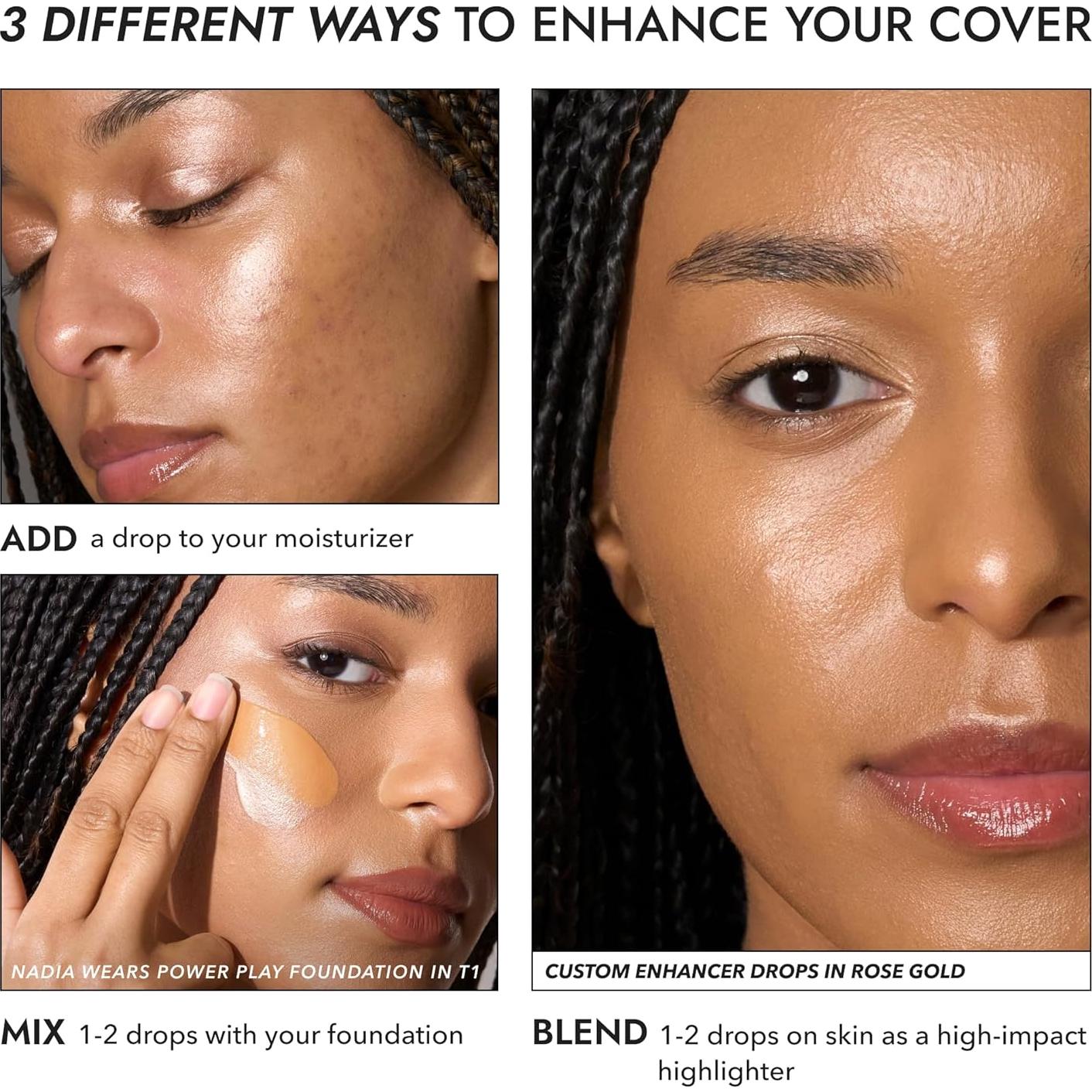 Iluminador Líquido Personalizado Cover FX Halo 15mL - Brillo Radiante