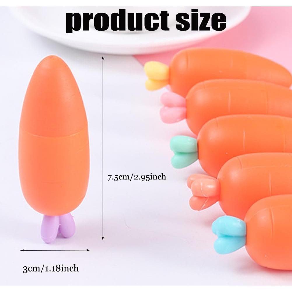 Set de 6 Marcadores de Carrotas JOMPENS Multicolor 7.5cm