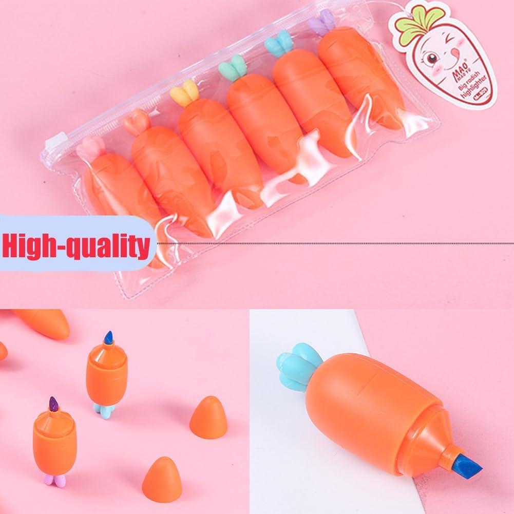 Set de 6 Marcadores de Carrotas JOMPENS Multicolor 7.5cm