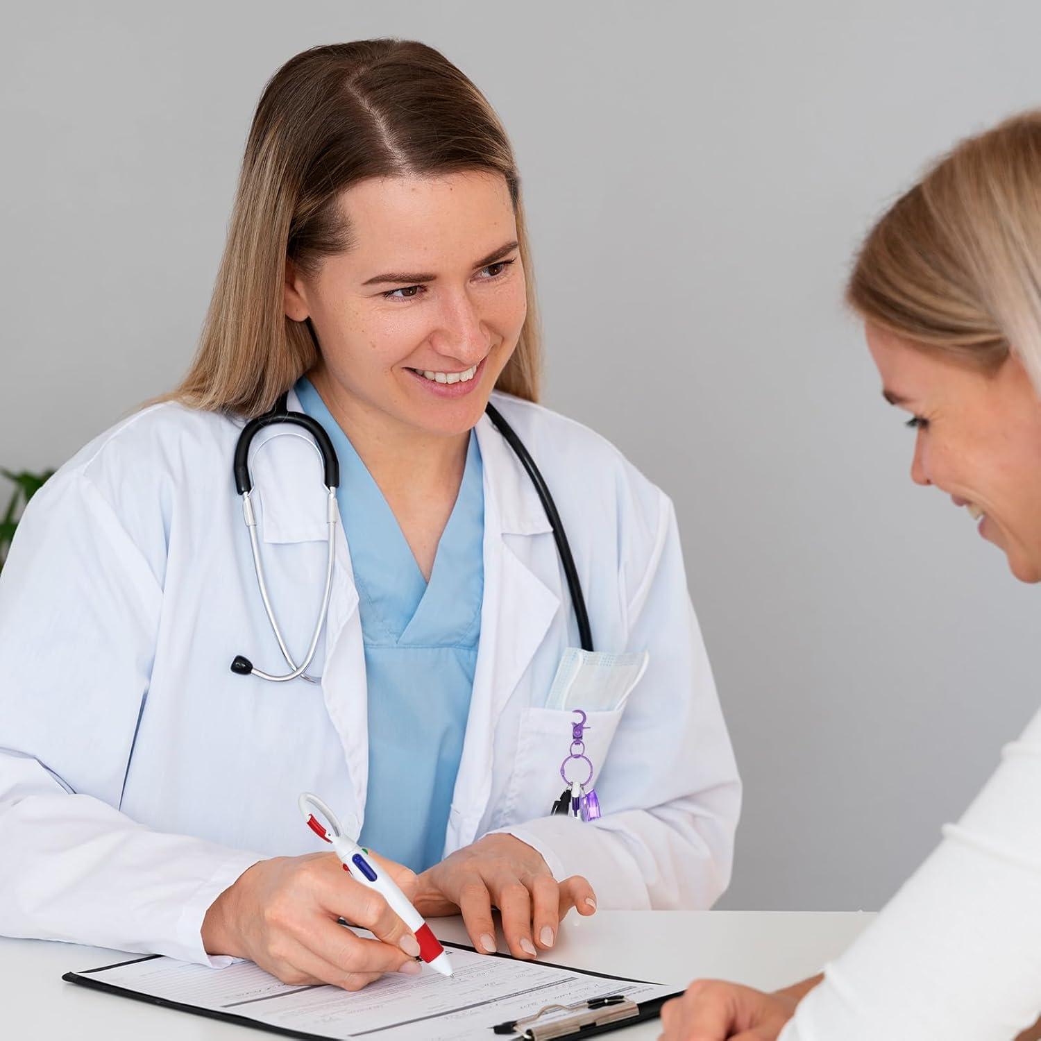 Bolígrafos Mini YBEATY 2 Paquete con Punta de Resaltador