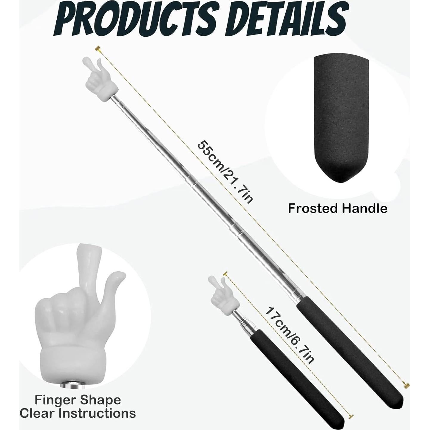 2 Piezas Apuntador Telescópico CANIPHA para Maestros