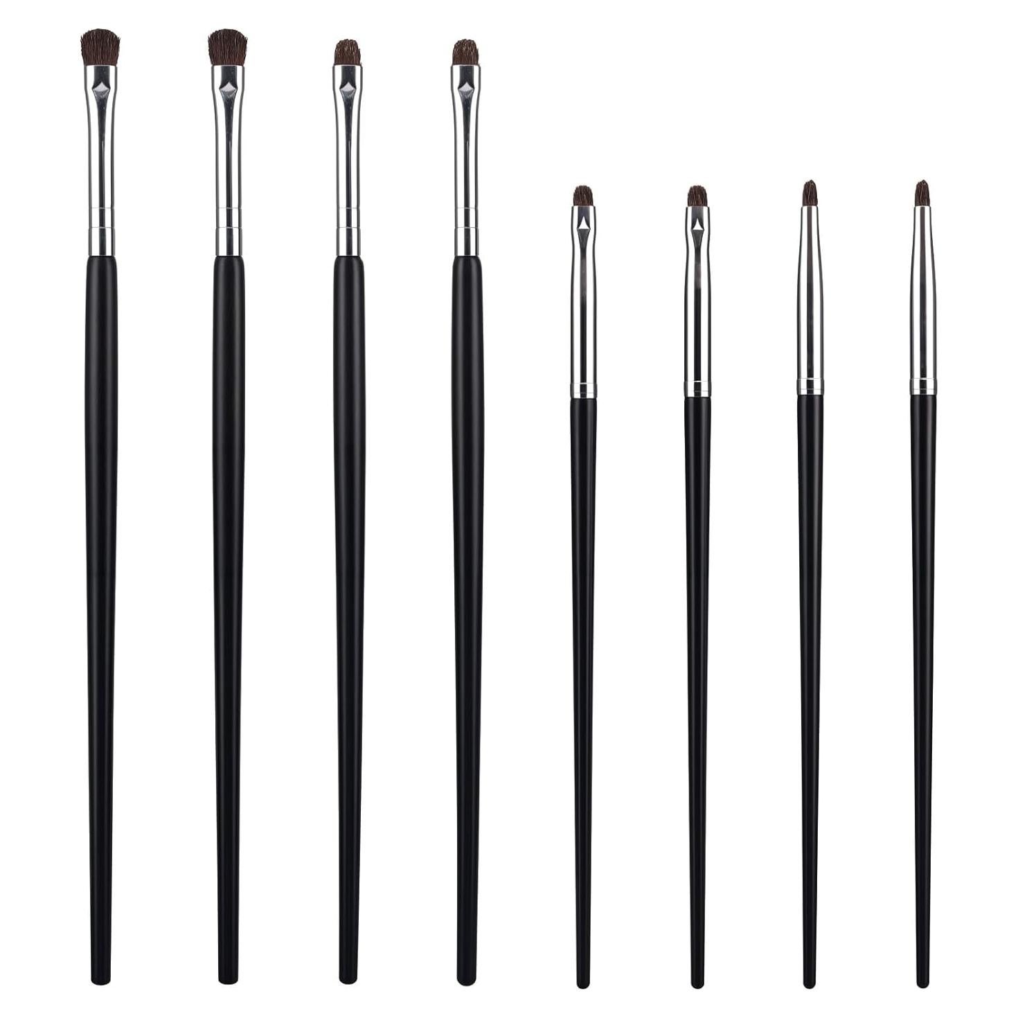 Juego de 8 Brochas de Maquillaje para Ojos WY Lighting