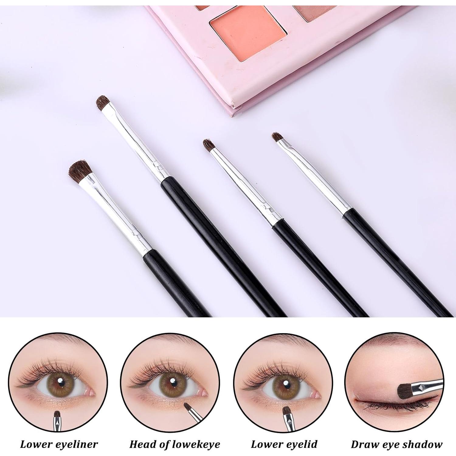 Juego de 8 Brochas de Maquillaje para Ojos WY Lighting