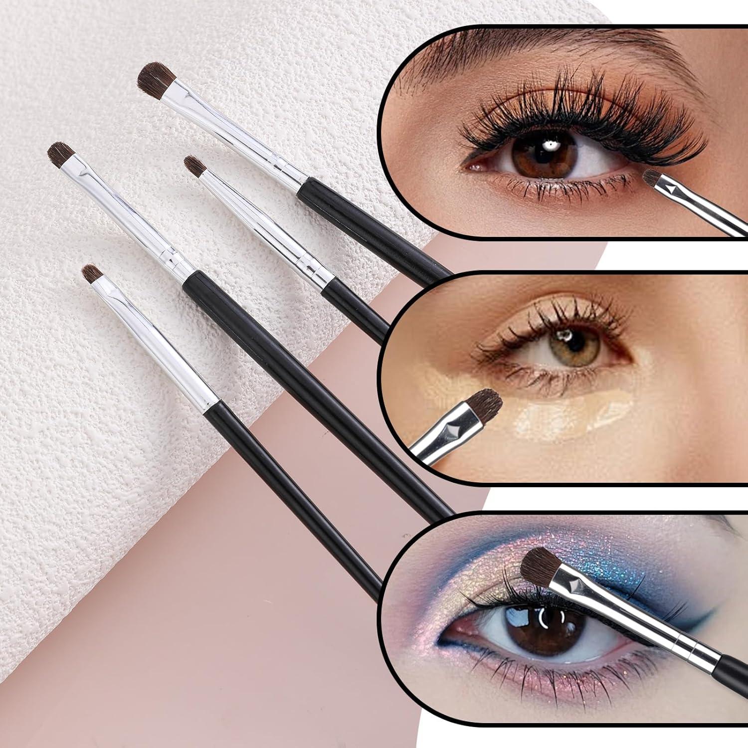 Juego de 8 Brochas de Maquillaje para Ojos WY Lighting