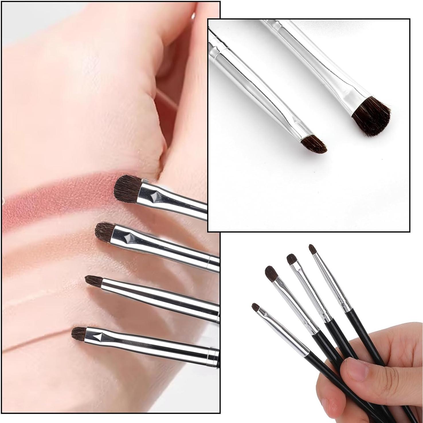 Juego de 8 Brochas de Maquillaje para Ojos WY Lighting