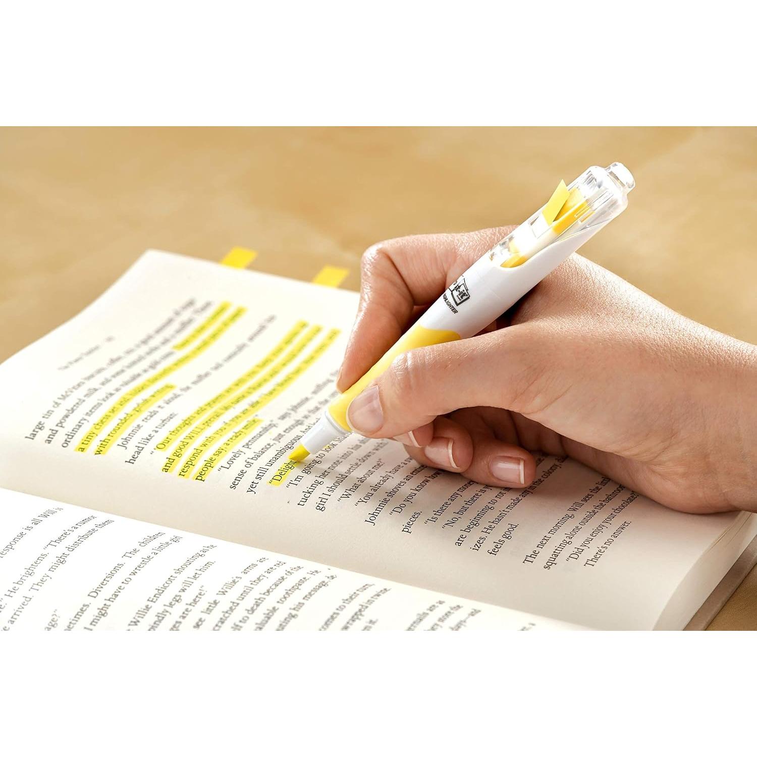 Marcador Post-it Flag+ con 50 Banderas Amarillo, Rosa, Azul