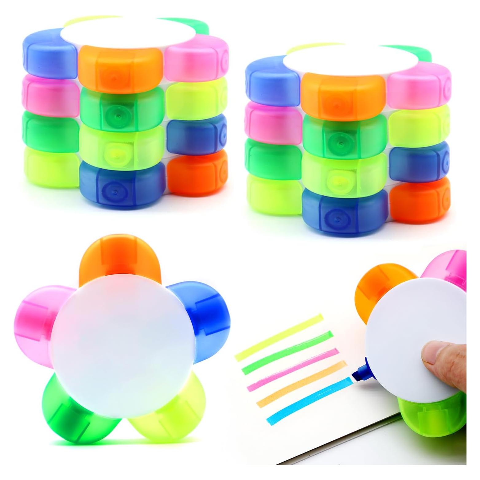 Marcadores de Pétalo 8 PCS Zooyinfy Multicolor Escritura Suave