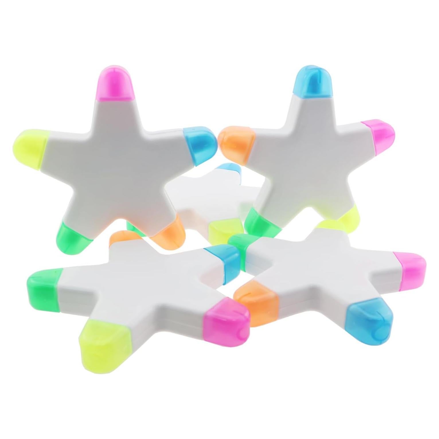5 Marcadores Mini Resaltadores Acuarela ZQIY 11cm Colores Vivos