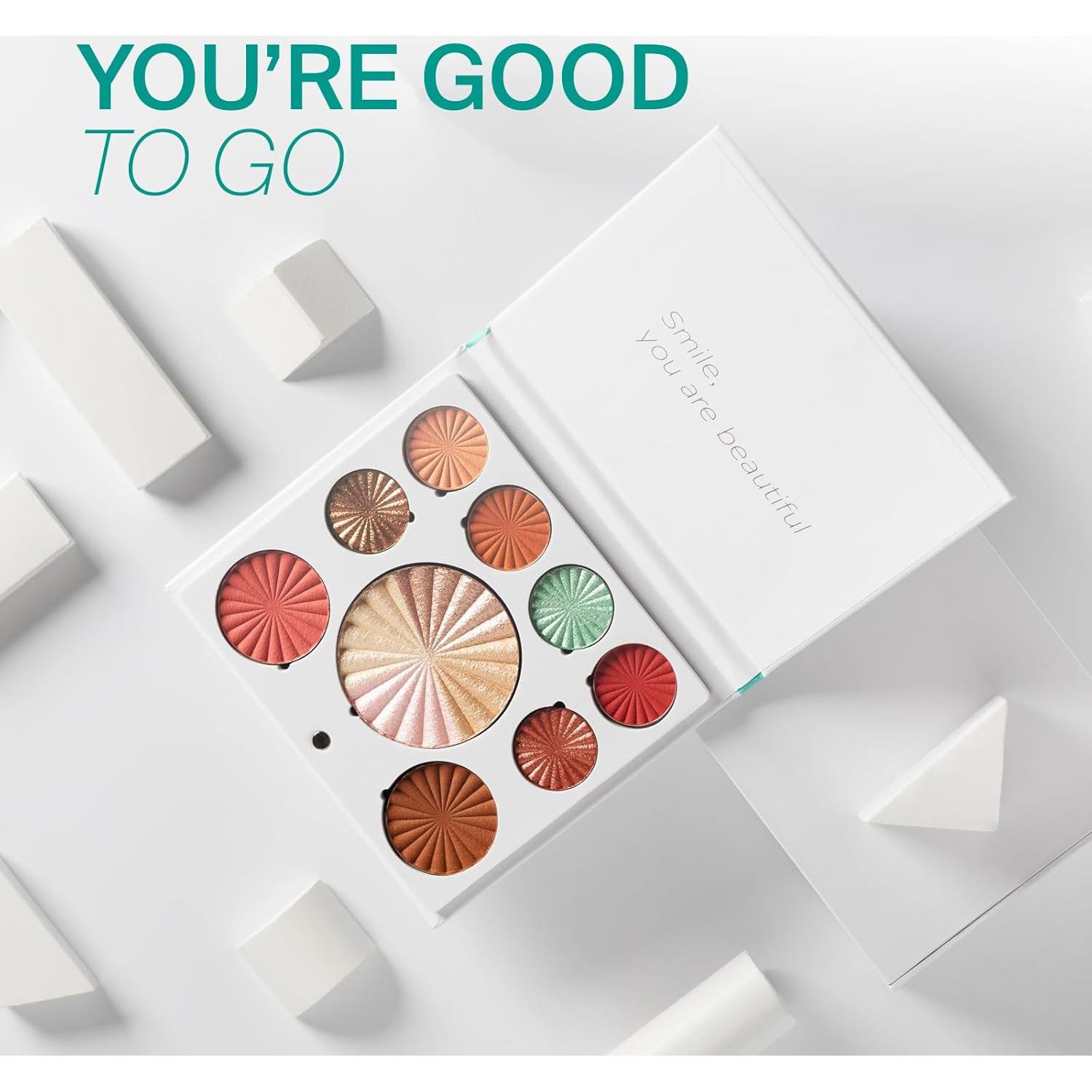 Paleta de Maquillaje OFRA Good To Go - 6 Sombras, Rubor, Iluminador y Bronceador