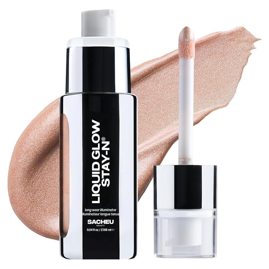 Iluminador Líquido Sacheu STAY-N 30ml Aura Glow Larga Duración