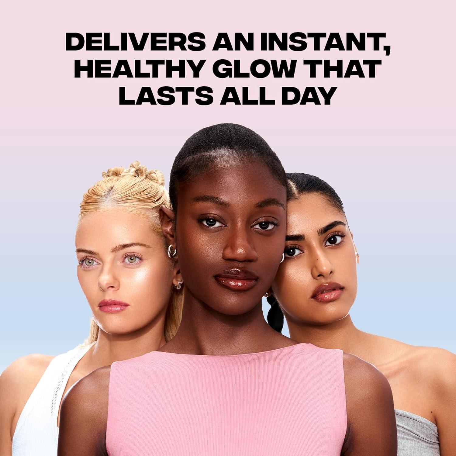 Iluminador Líquido Sacheu STAY-N 30ml Aura Glow Larga Duración