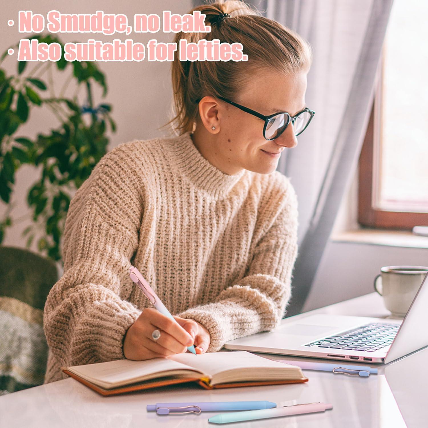 Bolígrafos Retráctiles Drawdart, 12 Pcs Tinta Negra 0.5mm