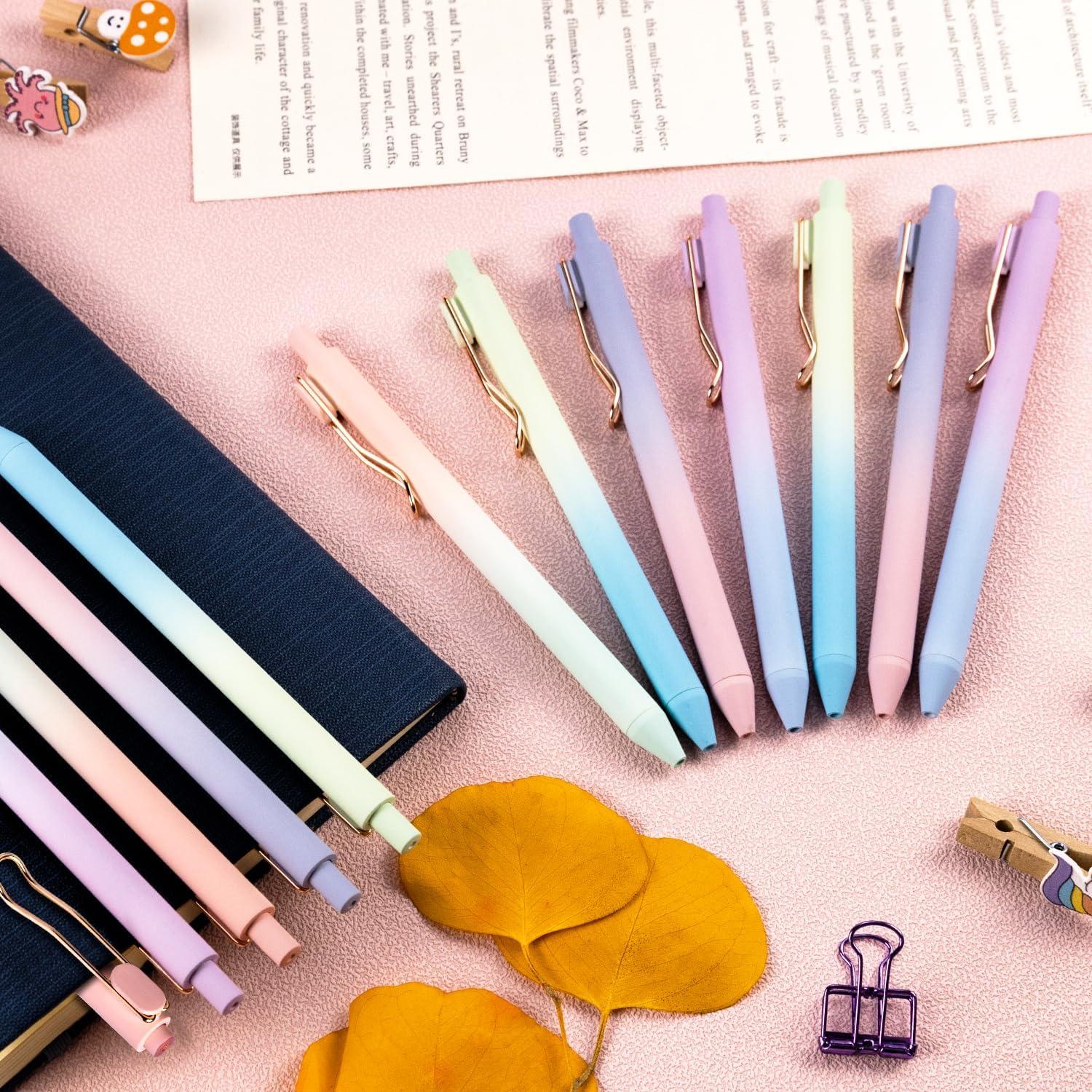 Bolígrafos Retráctiles Drawdart, 12 Pcs Tinta Negra 0.5mm