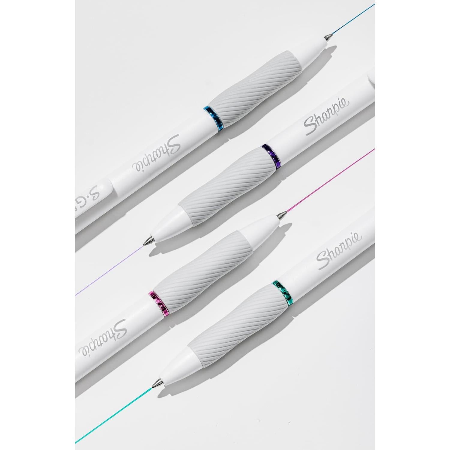 Bolígrafos de Gel Sharpie S-Gel Multicolor 0.7mm - 8 Unidades