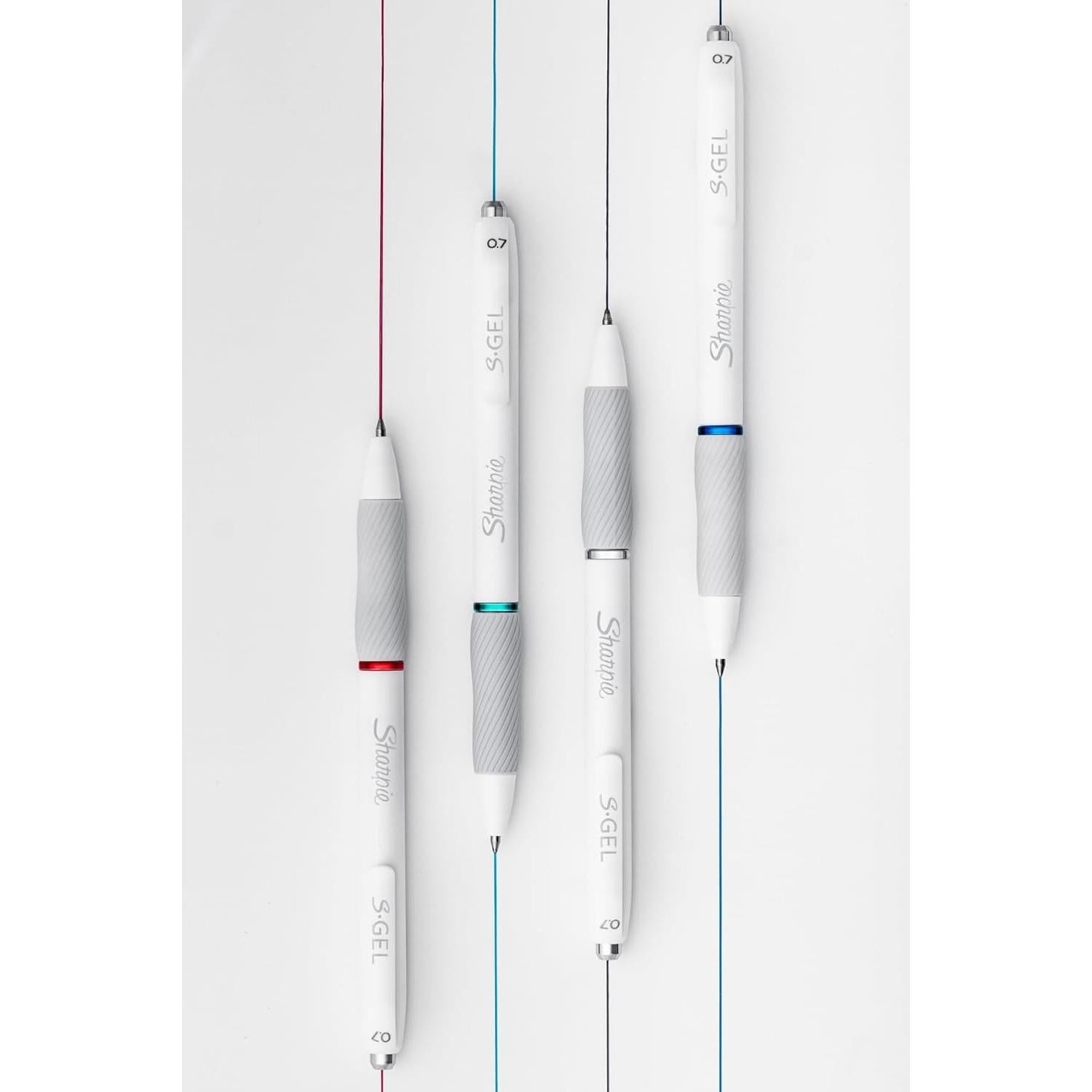 Bolígrafos de Gel Sharpie S-Gel Multicolor 0.7mm - 8 Unidades