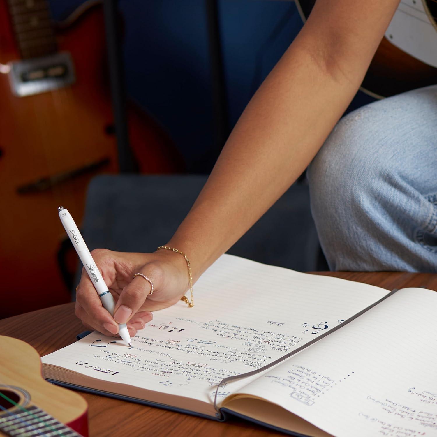 Bolígrafos de Gel Sharpie S-Gel Multicolor 0.7mm - 8 Unidades