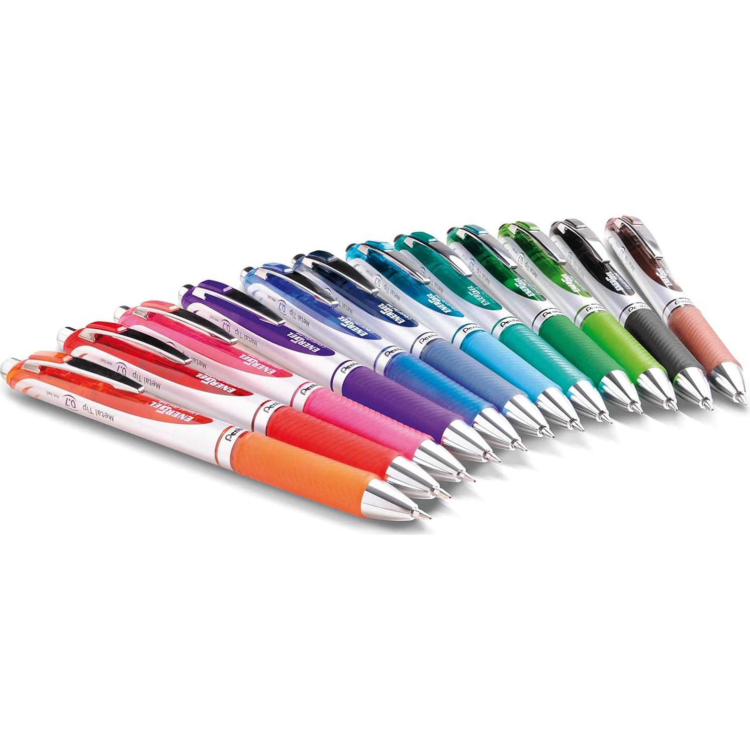 Bolígrafos de Gel Pentel EnerGel RTX 0.7mm Tinta Variada