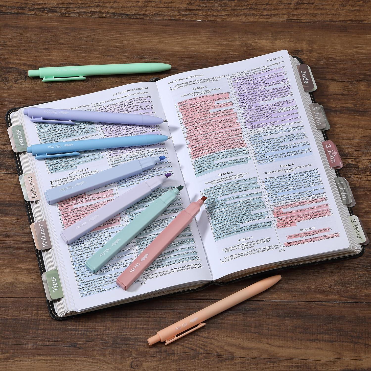 Mr. Pen - Set de 8 Marcadores y Bolígrafos de Gel Coloridos