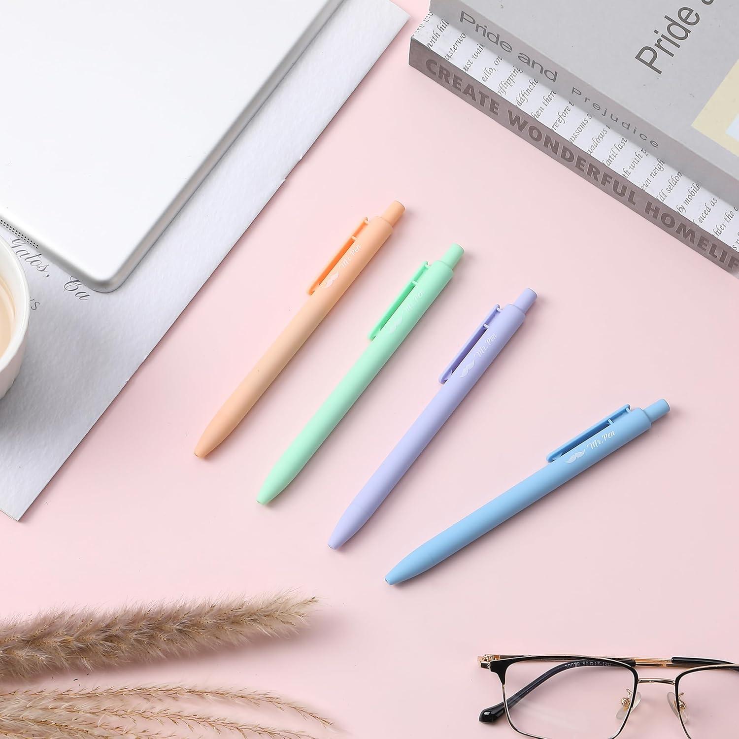 Mr. Pen - Set de 8 Marcadores y Bolígrafos de Gel Coloridos