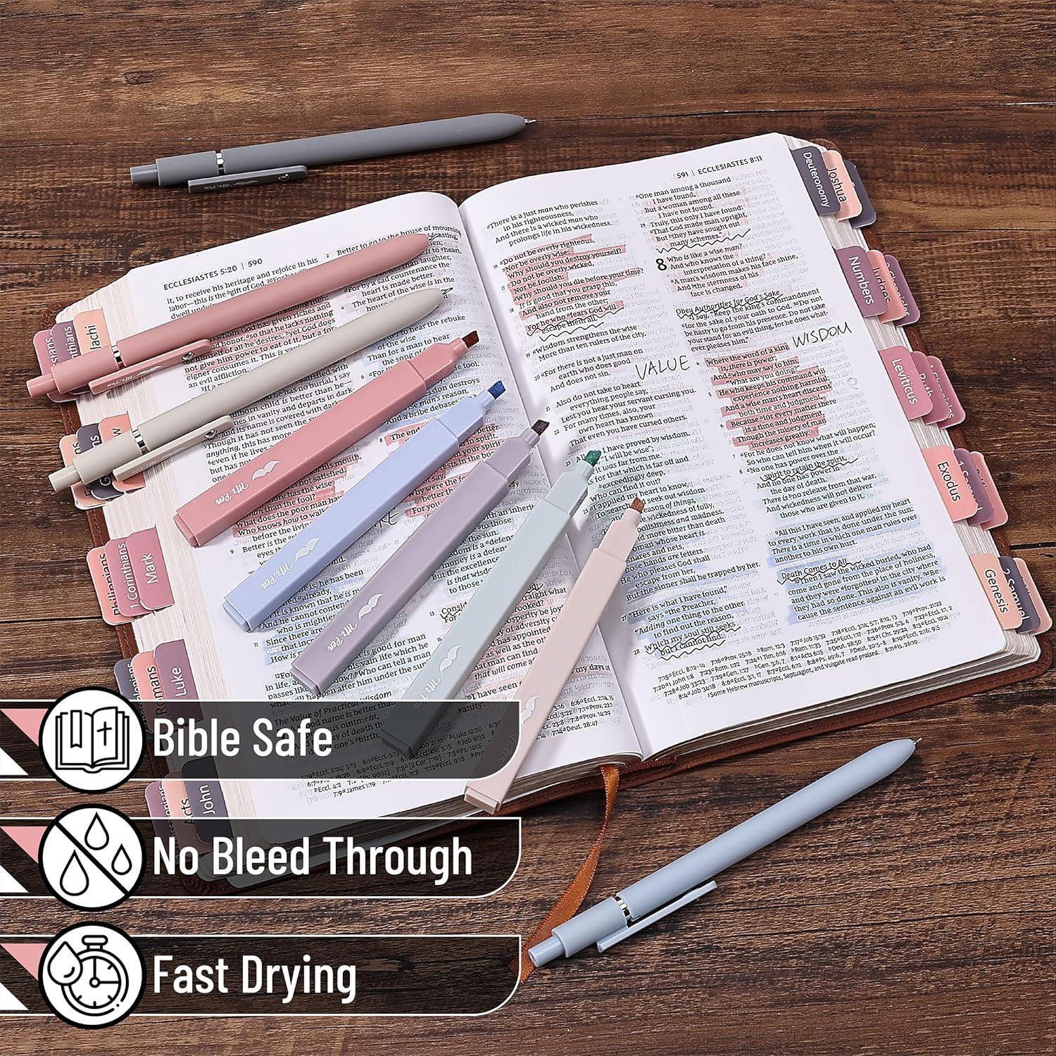 Bolígrafos y Marcadores Estéticos Mr. Pen - 10 Paquete Morandi