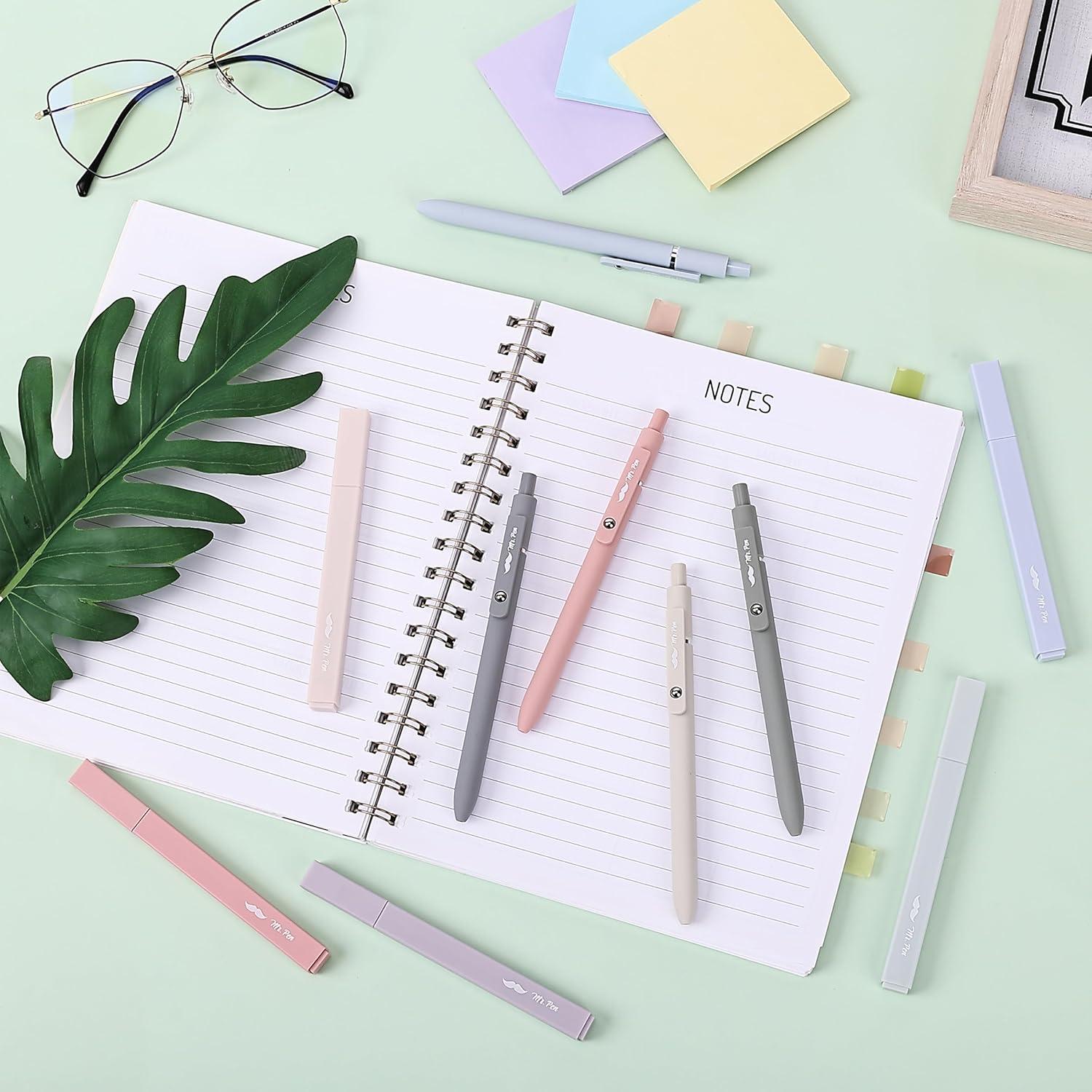 Bolígrafos y Marcadores Estéticos Mr. Pen - 10 Paquete Morandi