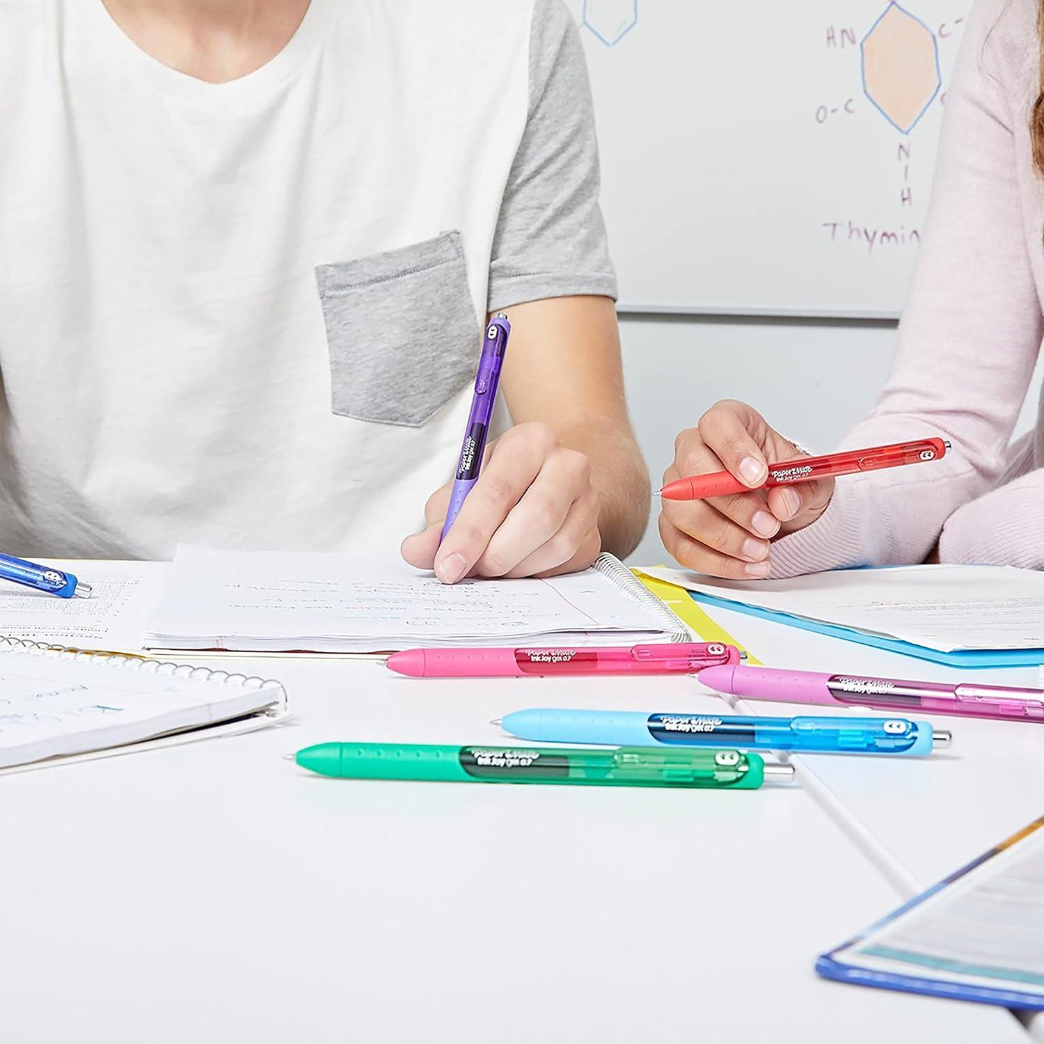 Bolígrafos de Gel Paper Mate InkJoy 14 Colores Punta Fina 0.5mm